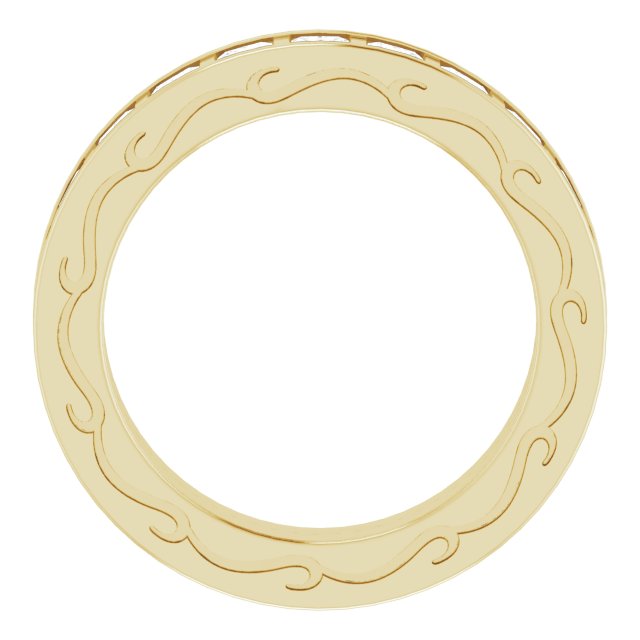 2 1/6 CTW Natural Diamond Eternity Band, 3.83 x 20.84 mm