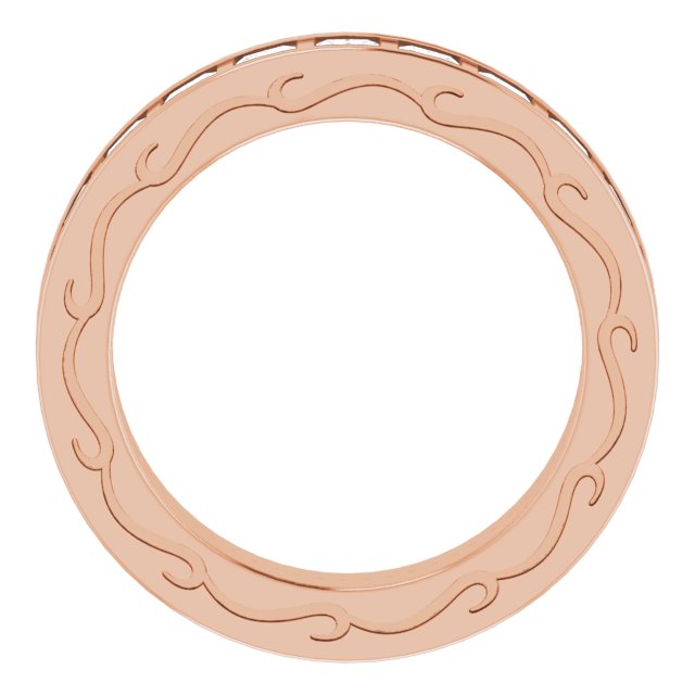 2 1/6 CTW Natural Diamond Eternity Band, 3.83 x 20.84 mm