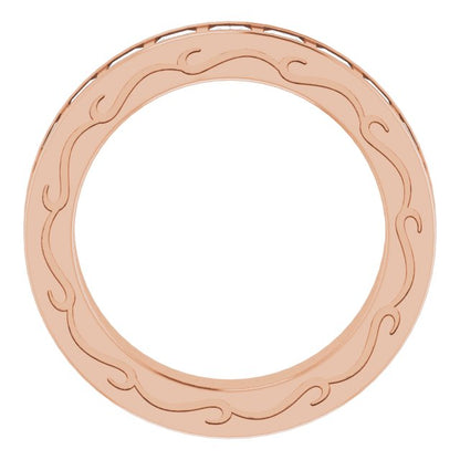 2 1/6 CTW Natural Diamond Eternity Band, 3.83 x 20.84 mm
