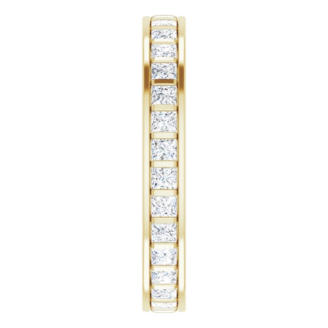1 CTW Natural Diamond Eternity Band, 2.7 x 21.9 mm