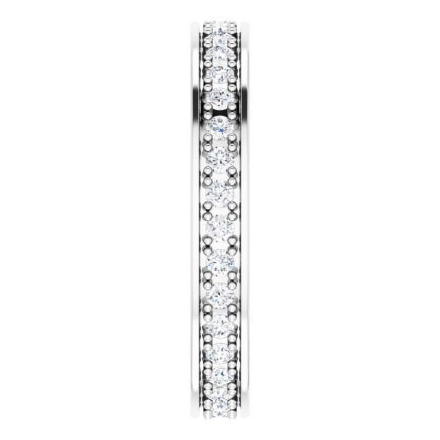 1/2 CTW Natural Diamond Eternity Band, 3.16 x 20.36 mm