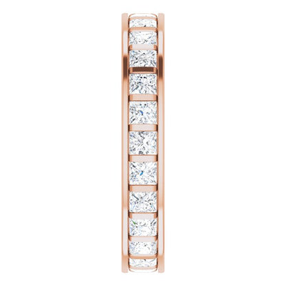 1 3/4 CTW Natural Diamond Eternity Band, 3.55 x 21.32 mm