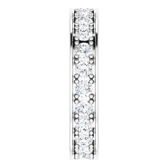 1 3/8 CTW Natural Diamond Eternity Band, 3.26 x 20.38 mm