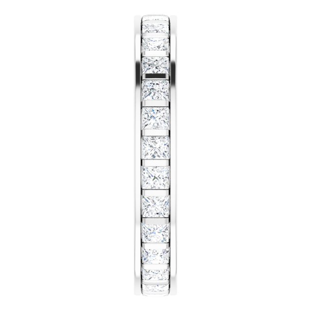 1 CTW Natural Diamond Eternity Band, 2.7 x 21.9 mm