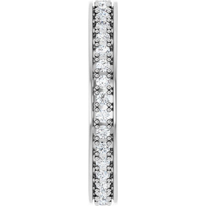 1/2 CTW Natural Diamond Eternity Band, 3.16 x 20.36 mm
