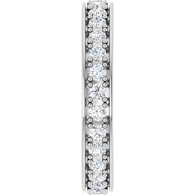 7/8 CTW Natural Diamond Eternity Band, 2.7 x 21 mm