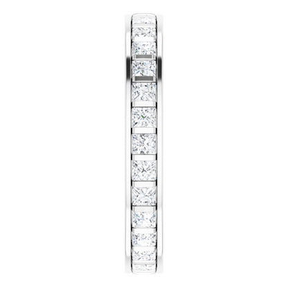 1 1/2 CTW Natural Diamond Eternity Band, 3.26 x 21.2 mm