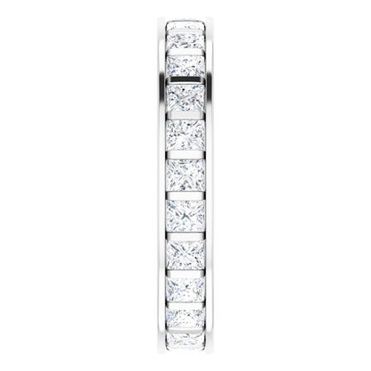 2 1/3 CTW Natural Diamond Eternity Band, 3.83 x 22.45 mm