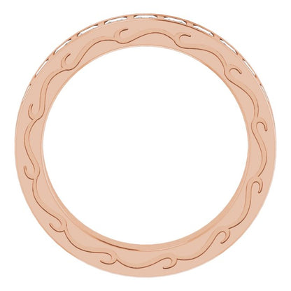 1 7/8 CTW Natural Diamond Eternity Band, 3.55 x 22.14 mm