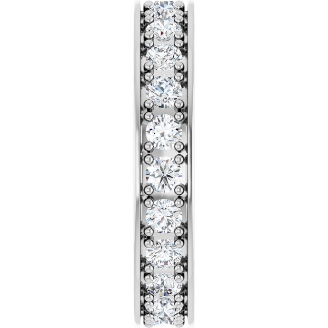 1 3/8 CTW Natural Diamond Eternity Band, 3.26 x 20.38 mm