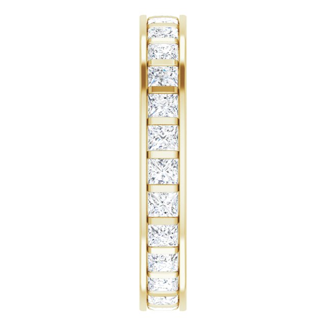 1 7/8 CTW Natural Diamond Eternity Band, 3.55 x 22.14 mm