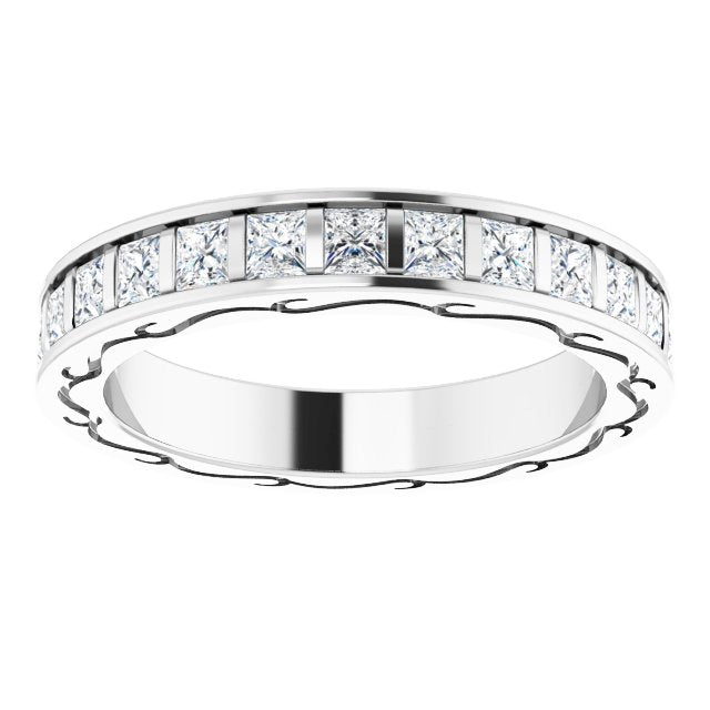 1 9/10 CTW Natural Diamond Eternity Band, 3.55 x 22.14 mm