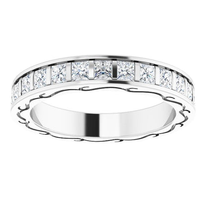 1 9/10 CTW Natural Diamond Eternity Band, 3.55 x 22.14 mm