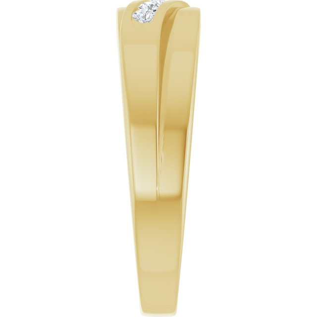 1/6 CTW Lab-Grown Diamond Band, 6.7 mm