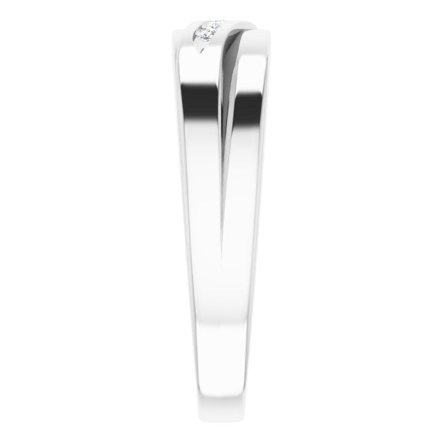 .07 CTW Natural Diamond Band, 6.2 mm