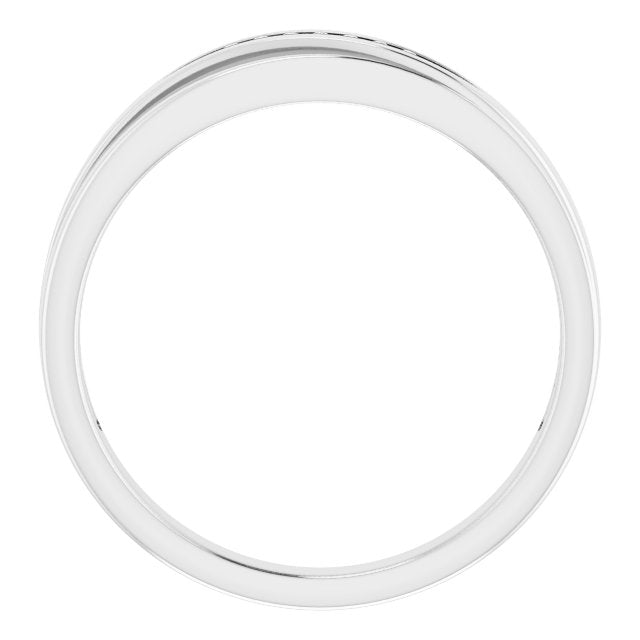 .03 CTW Natural Diamond Band, 5.7 mm