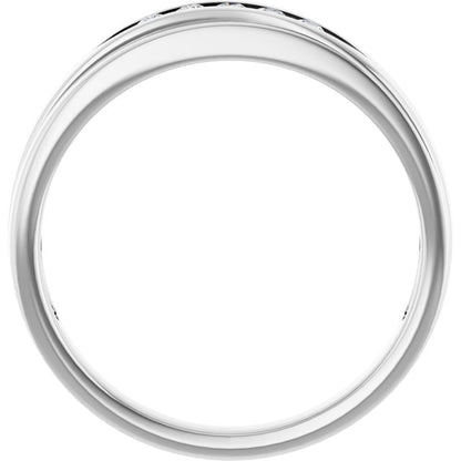 1/6 CTW Natural Diamond Band, 6.7 mm