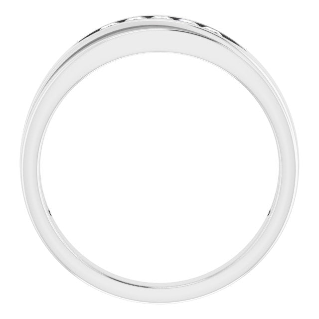 1/4 CTW Natural Diamond Band, 6.7 mm