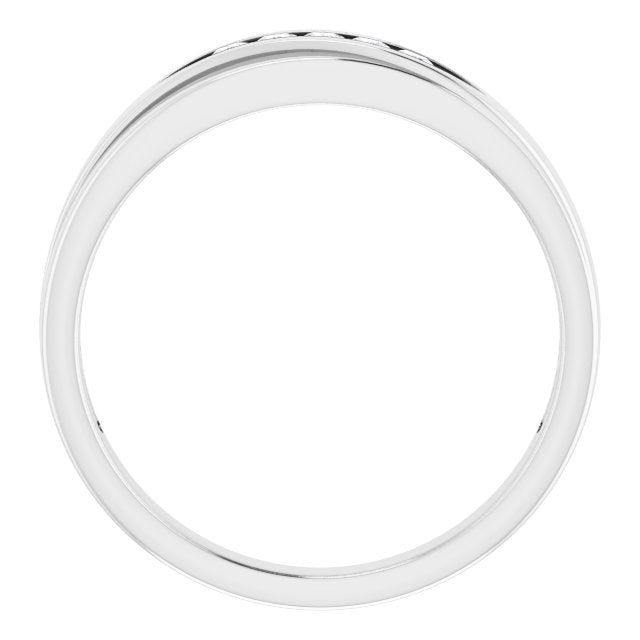 1/6 CTW Natural Diamond Band, 6.7 mm