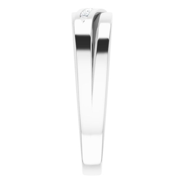 1/8 CTW Natural Diamond Band, 6.2 mm