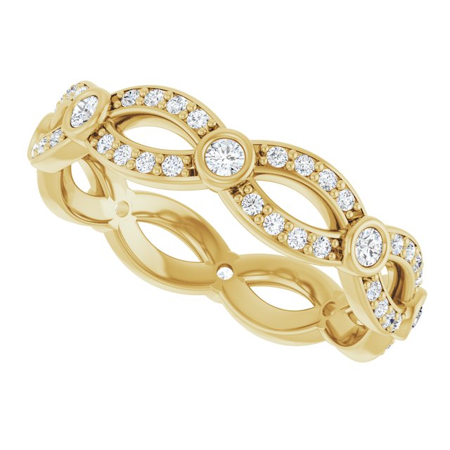 1/2 CTW Eternity Band