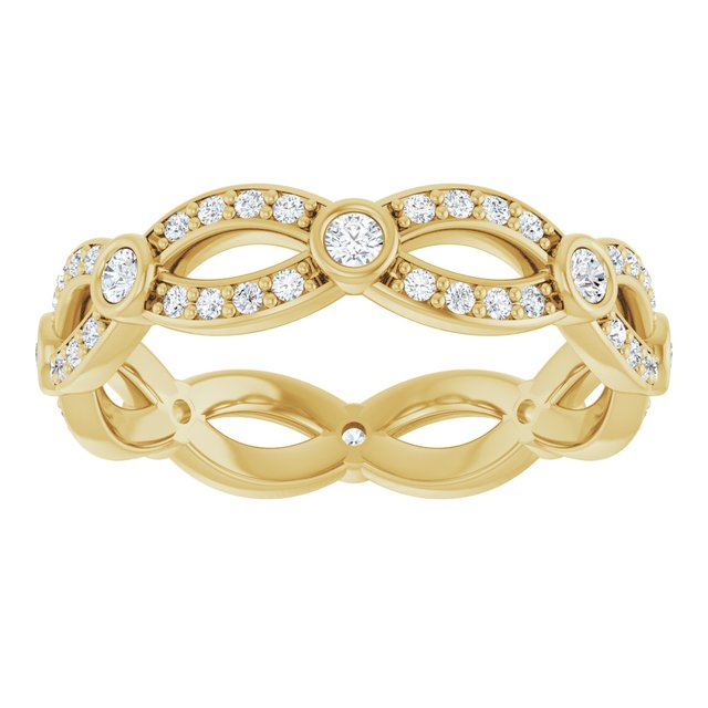 1/2 CTW Eternity Band