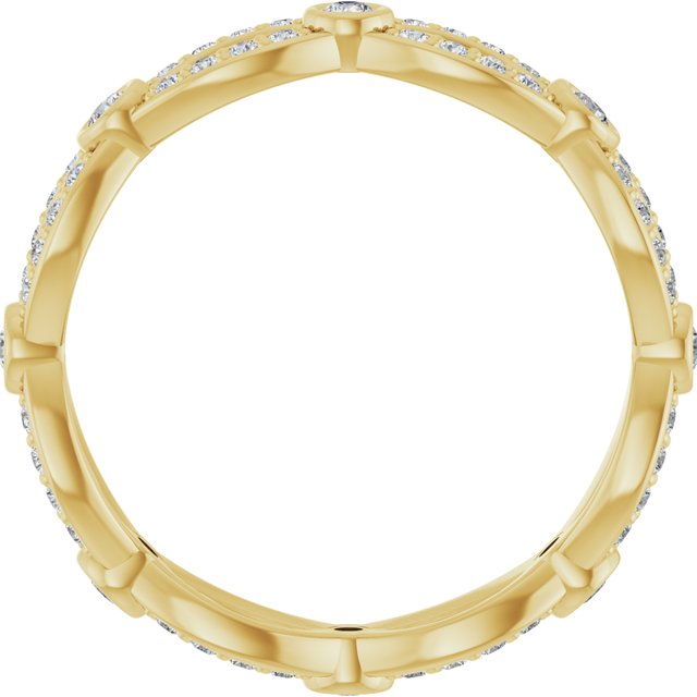 1/2 CTW Eternity Band