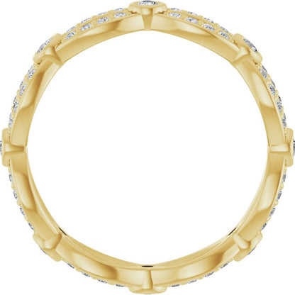 1/2 CTW Eternity Band