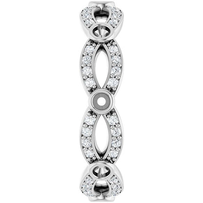 1/2 CTW Diamond Eternity Band, 4.6 mm