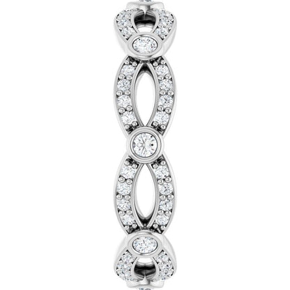 1/2 CTW Eternity Band