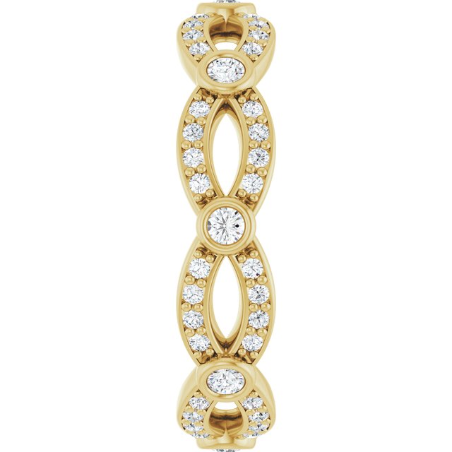 1/2 CTW Eternity Band