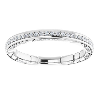 1/5 CTW Natural Diamond Anniversary Band