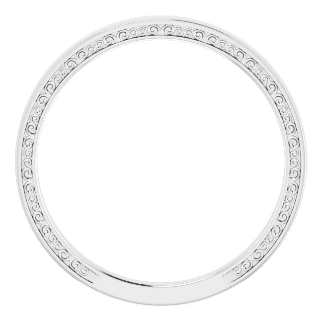Sculptural Band, 2 mm