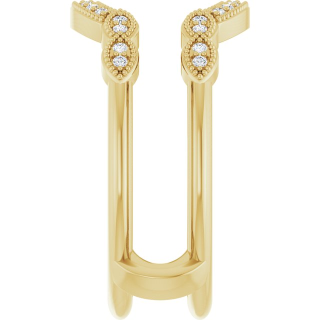 1/8 CTW Natural Diamond Ring Guard