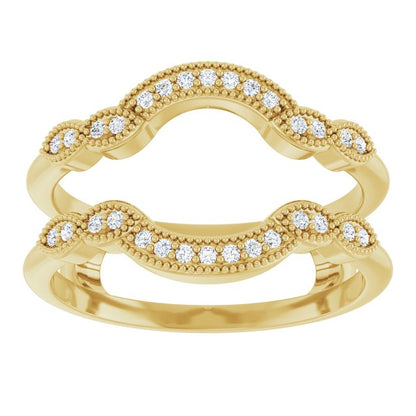 1/8 CTW Natural Diamond Ring Guard