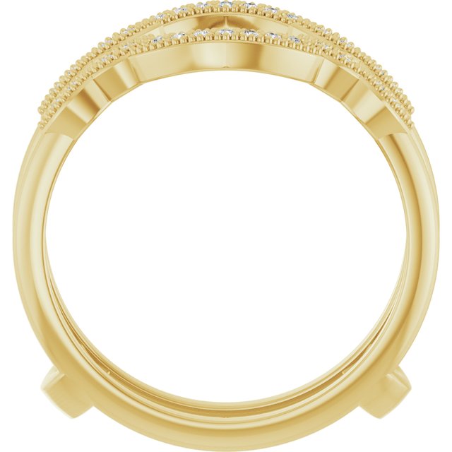 1/8 CTW Natural Diamond Ring Guard