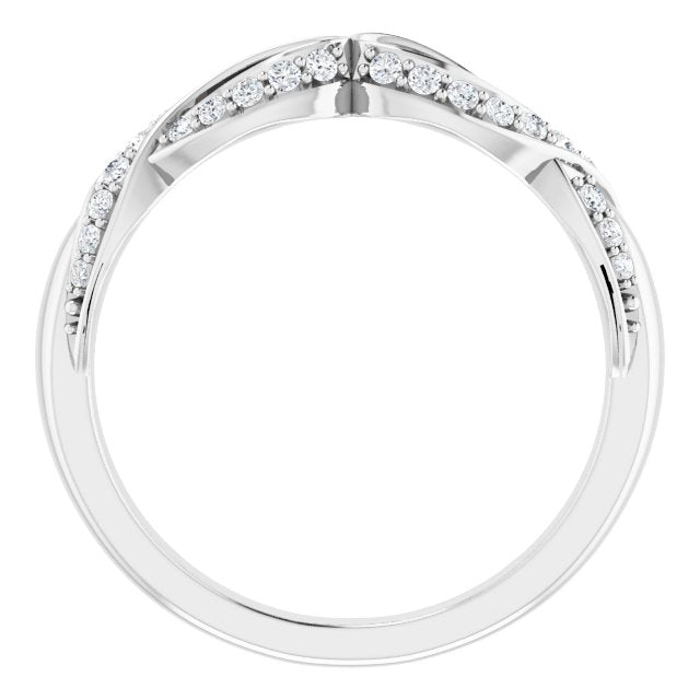 1/4 CTW Natural Diamond Anniversary Band, 5.15 mm