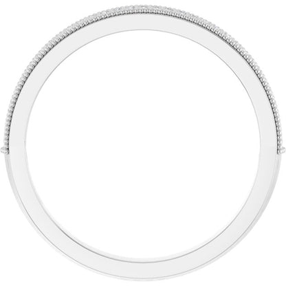 14K White Gold .08 CTW Natural Diamond Anniversary Band