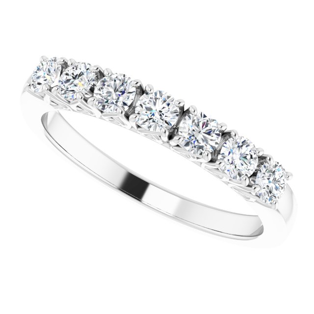1/2 CTW Natural Diamond Anniversary Band, 2.74 x 20.94 mm