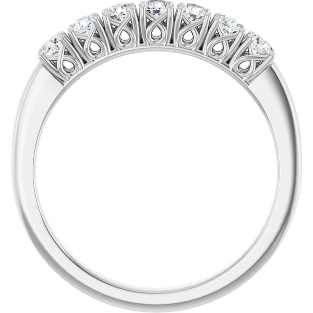 3/8 CTW Natural Diamond Anniversary Band, 2.56 x 20.95 mm