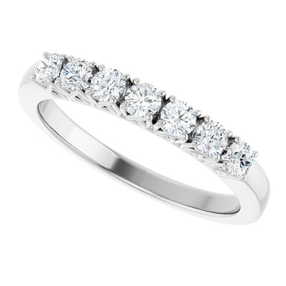 3/8 CTW Natural Diamond Anniversary Band, 2.56 x 20.95 mm