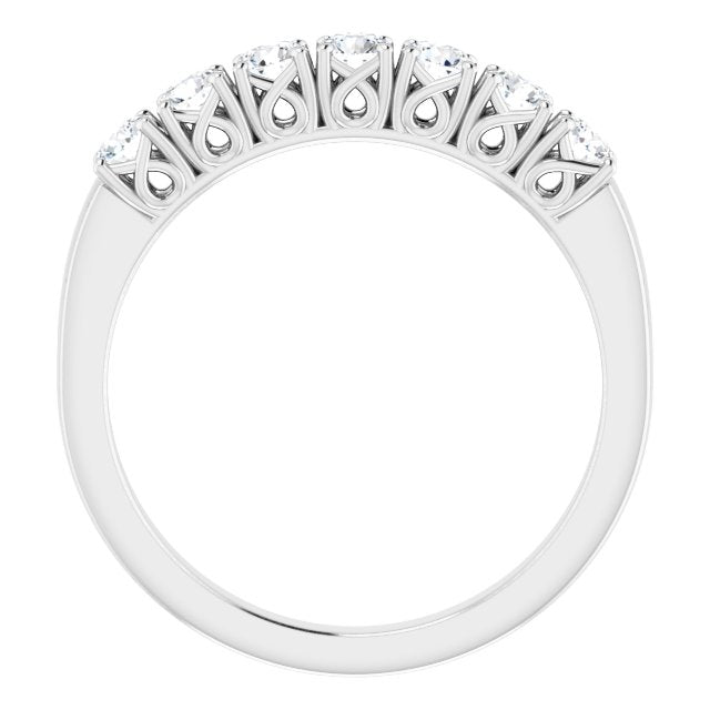 1/2 CTW Natural Diamond Anniversary Band, 2.74 x 20.94 mm