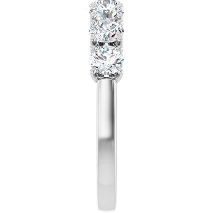 1 1/3 CTW Natural Diamond Anniversary Band, 3.71 x 22.99 mm