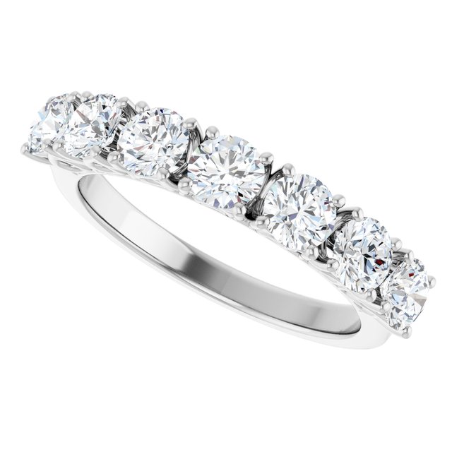 1 1/3 CTW Natural Diamond Anniversary Band, 3.71 x 22.99 mm