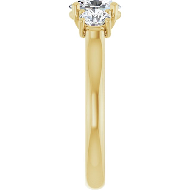 1 1/3 CTW Lab-Grown Diamond Engagement Ring