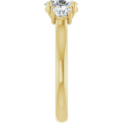 1 1/3 CTW Lab-Grown Diamond Engagement Ring