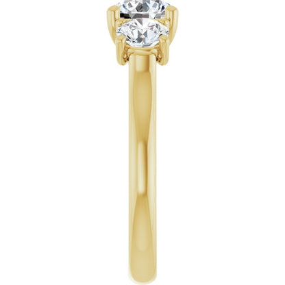 1 3/4 CTW Lab-Grown Diamond Engagement Ring, 6.39 mm