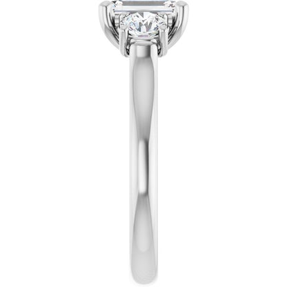 1 9/10 CTW Lab-Grown Diamond Engagement Ring, 7.62 mm