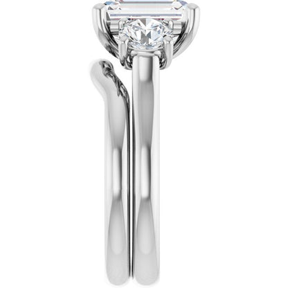 3 1/2 CTW Lab-Grown Diamond Engagement Ring
