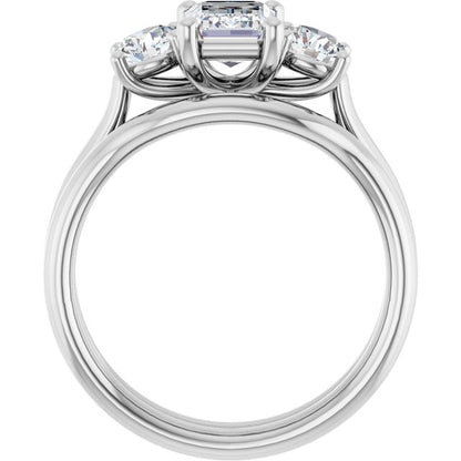 1 9/10 CTW Lab-Grown Diamond Engagement Ring, 7.62 mm